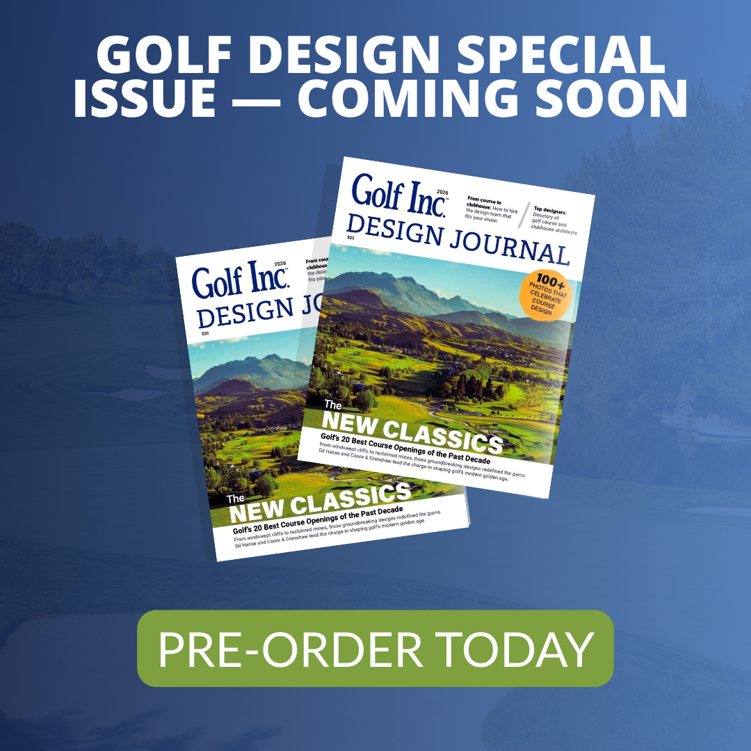 Golf Design Special Issue Pre Order Golf Inc